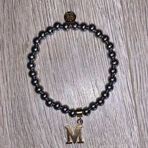 💓 Rustic Cuff Ireland Initial M Bracelet